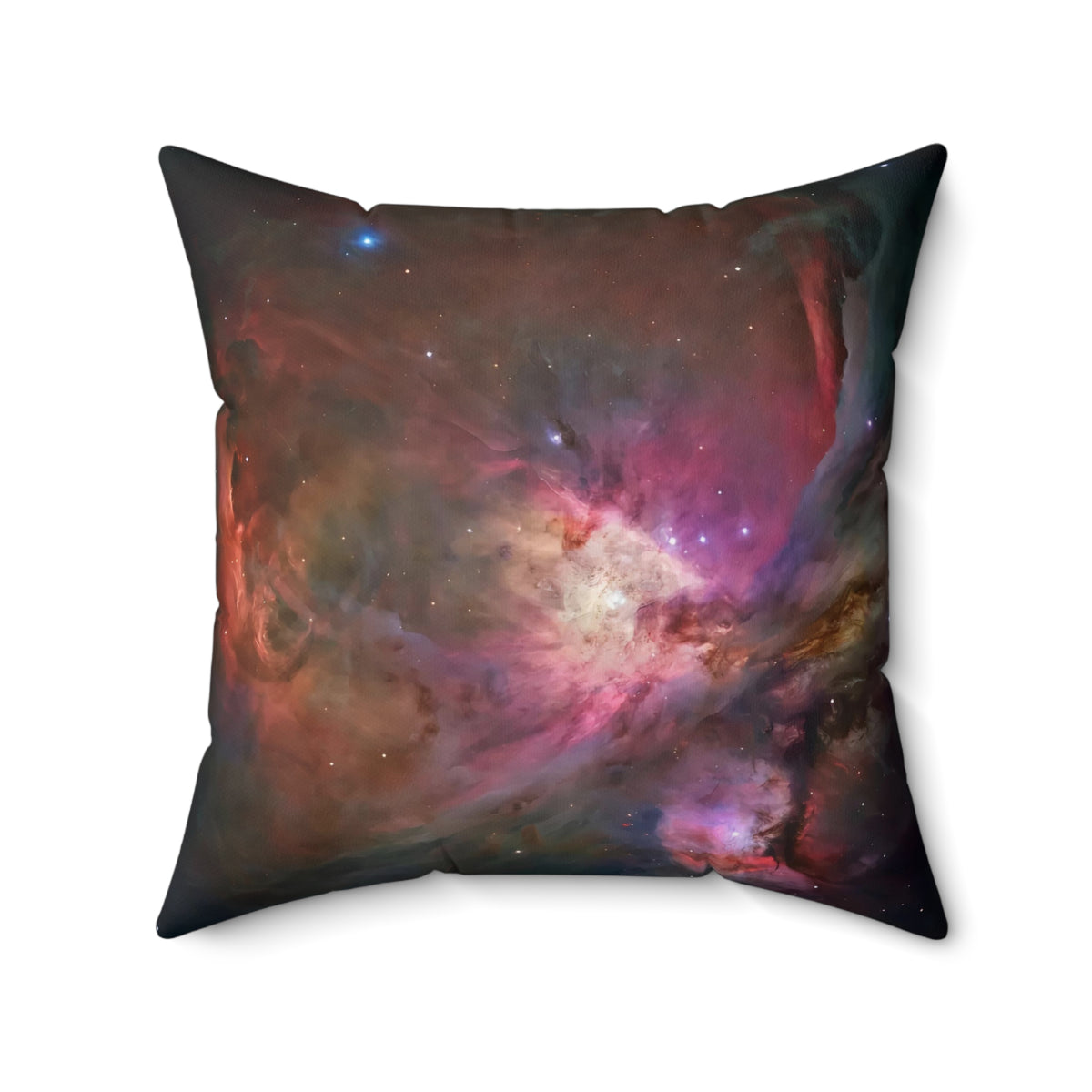 Orion Nebula, JUMBO Faux Suede Square Pillow