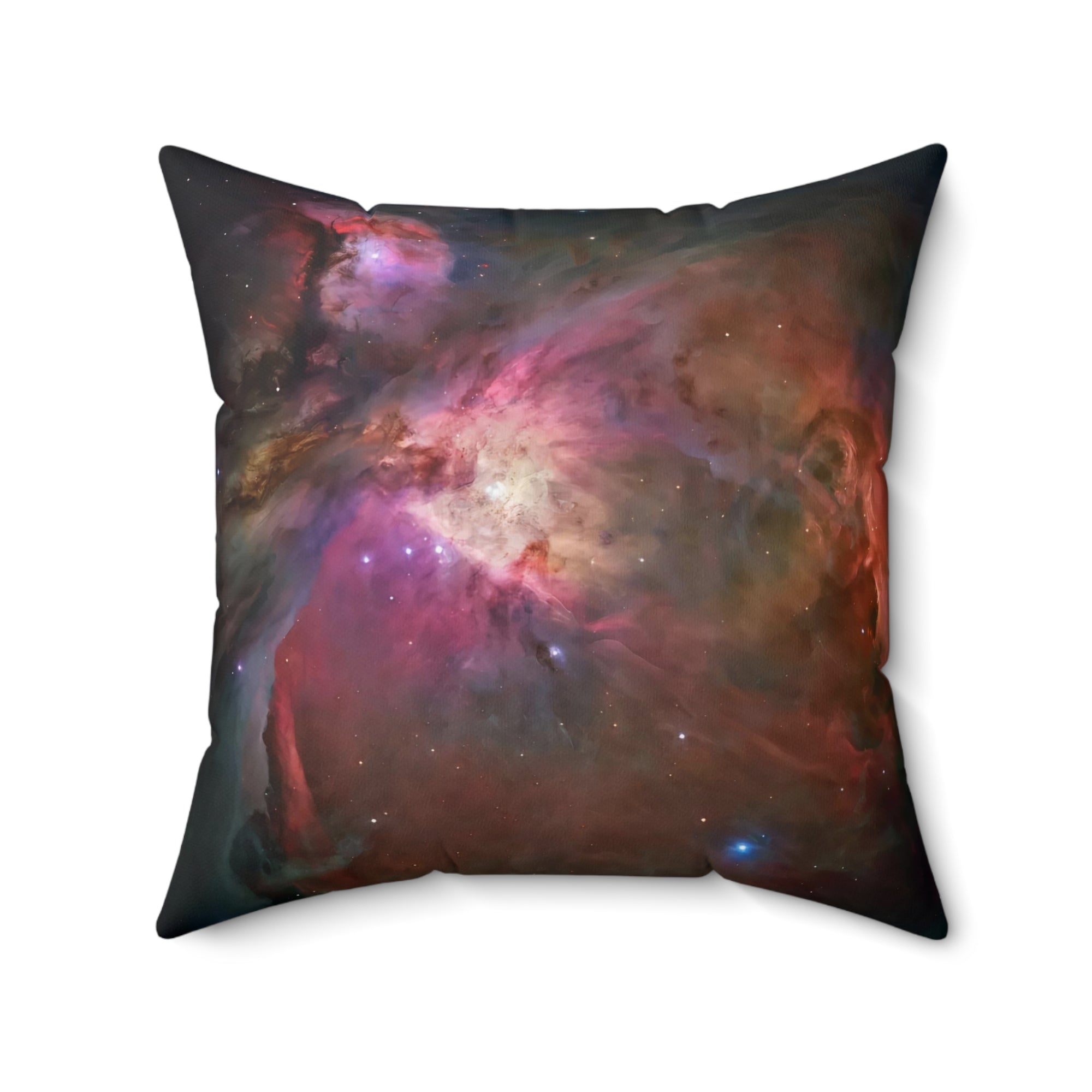 Orion Nebula, JUMBO Faux Suede Square Pillow